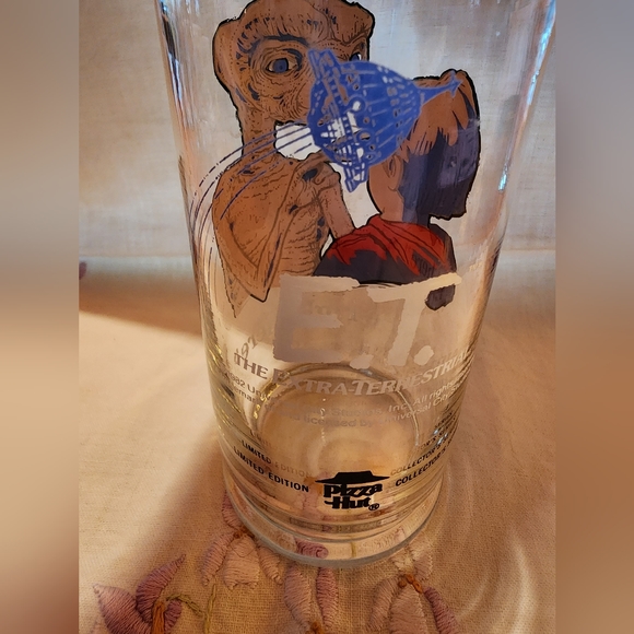 Vintage 1982 E.T. Pizza Hut Collectible Series Glassware - Picture 4 of 7